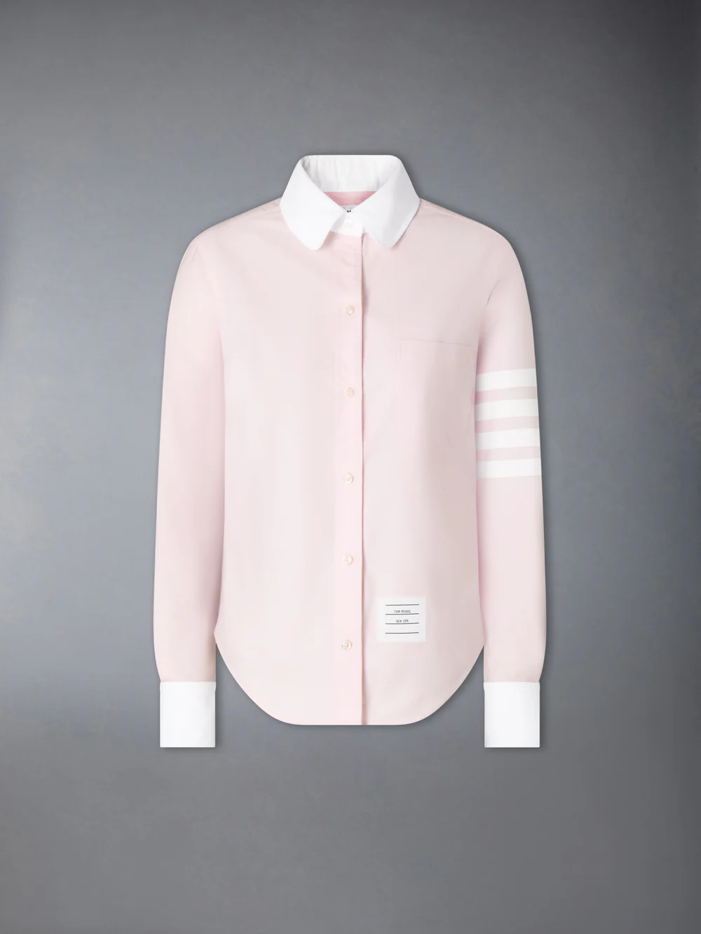 OXFORD 4-BAR SHIRT LT PINK