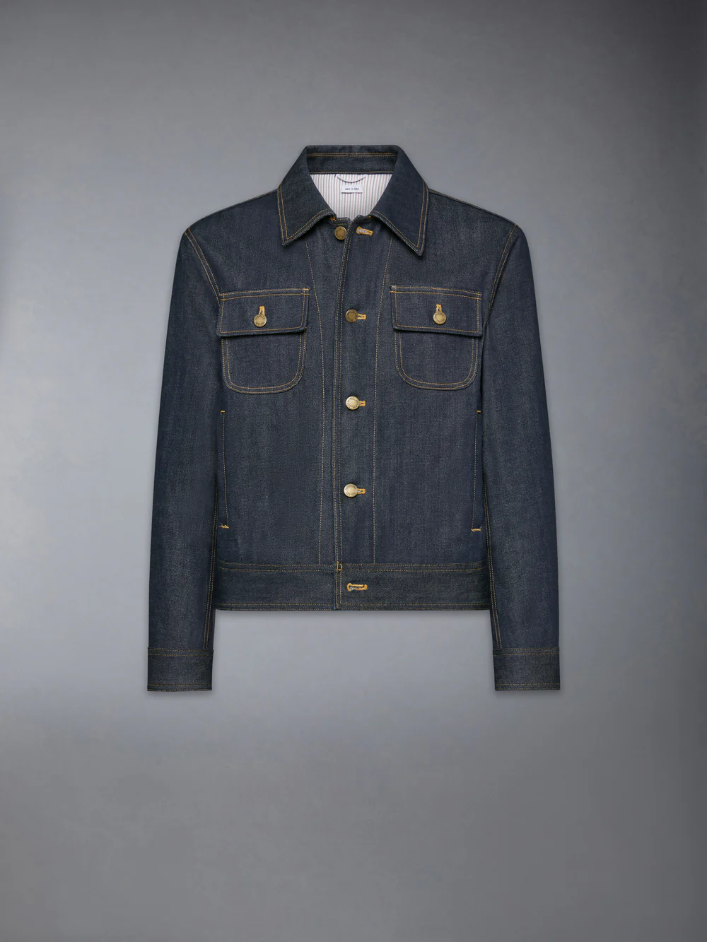 SELVEDGE DENIM JACKET BACKSTRAP UTILITY