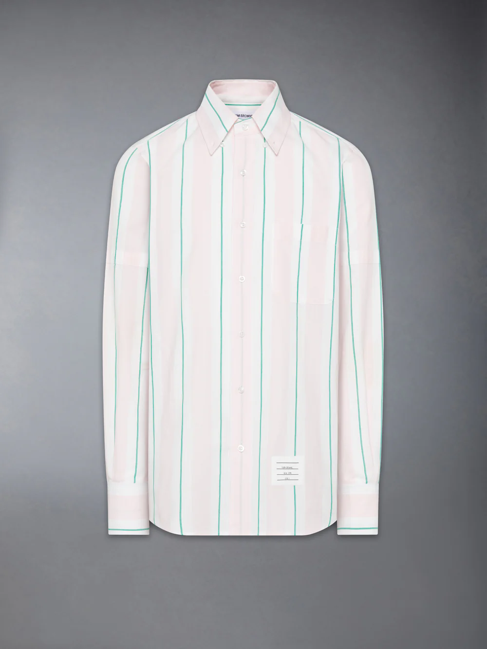 MADRAS COTTON Classic Stripe Armband Shirts